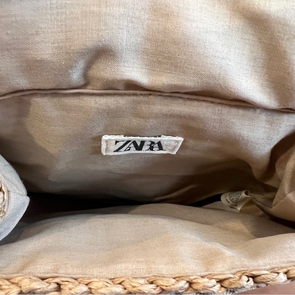 NWT Zara Rattan House Backpack - Picture 7 of 7
